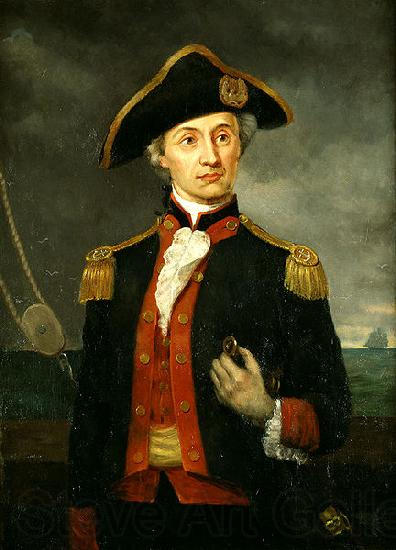 James matthews Portrait of John Paul Jones